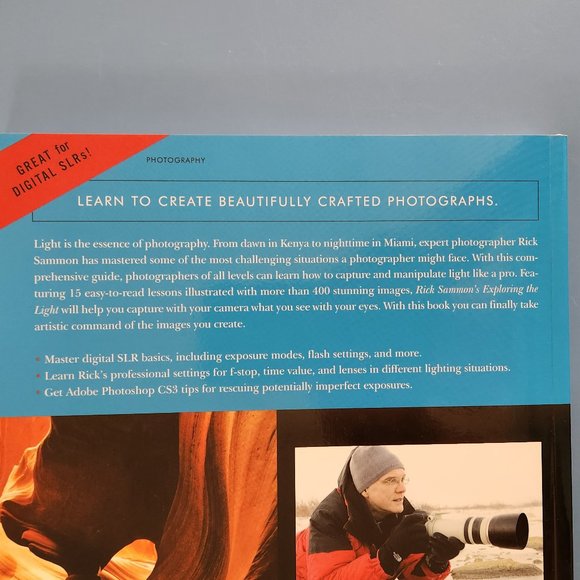 EXPLORING THE LIGHT DIGITAL PHOTOGRAPHY GUIDE, CAMERA, BOOK - Picture 6 of 9